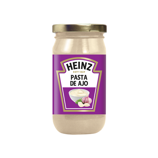 [7591112059015] Pasta de Ajo Heinz 195 Gr