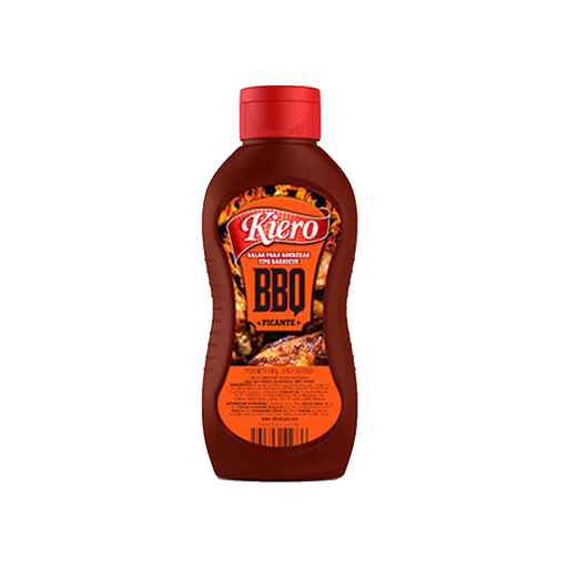 [7592723104736] Salsa BBQ Picante Kiero Squizz 340 gr
