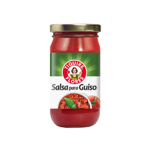 [7591112462150] Salsa Para Guiso Tiquire Flores 190 G