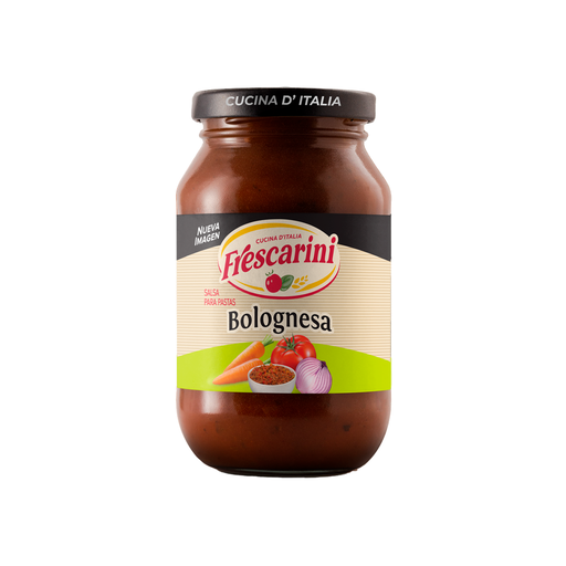[7591072004308] Salsa para Pastas Frescarini Bolognesa 490 gr