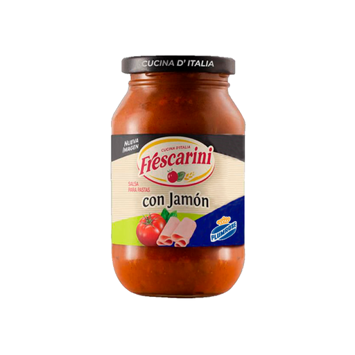 [7591072005633] Salsa para Pastas Frescarini con Jamón 490 gr