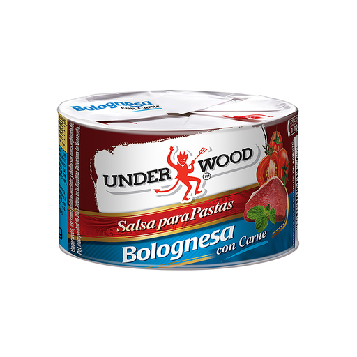 [7591072000393] Salsa para Pastas Underwood Bolognesa 120 gr Lata