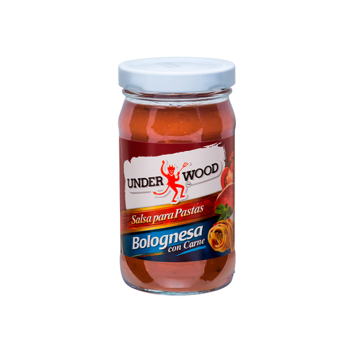 [7591072000171] Salsa para Pastas Underwood Bolognesa 190gr Vidrio