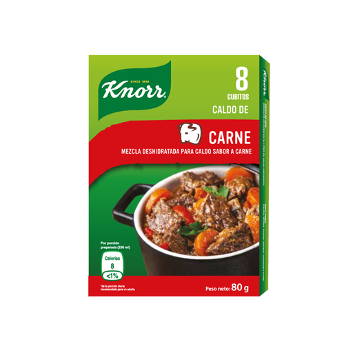 [8886467052651] Cubitos Knorr de Carne 8 unid.