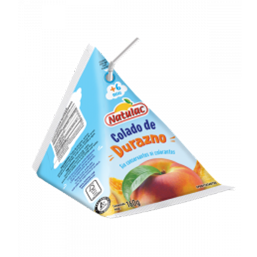 [7592396003725] Colado de Durazno Natulac UHT Prisma 160 gr.