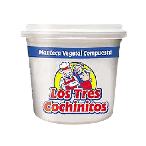[7591049212002] Manteca Vegetal Los Tres Cochinitos 400 gr.