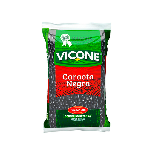 [7592611000270] Caraota Negra Vicone 1 Kg.