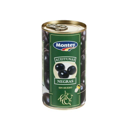 [8436007958198] Aceitunas Negras Dehuesadas Montey 345 gr