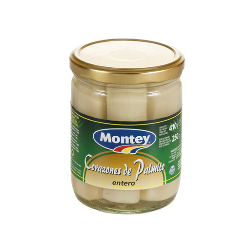 [8436007954916] Corazones de Palmito Entero Montey 410 gr 