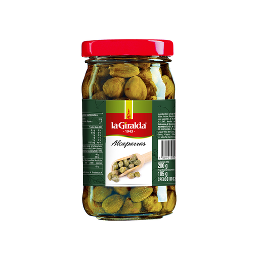 [7591015082264] Alcaparras La Giralda 200 gr