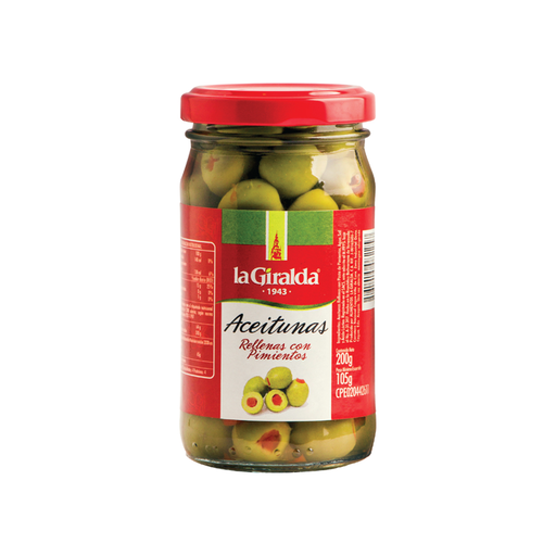 [7591015082257] Aceituna Rellena La Giralda 200 gr