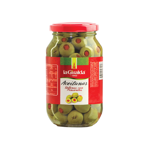 [7591015000015] Aceituna Rellena La Giralda 490 gr