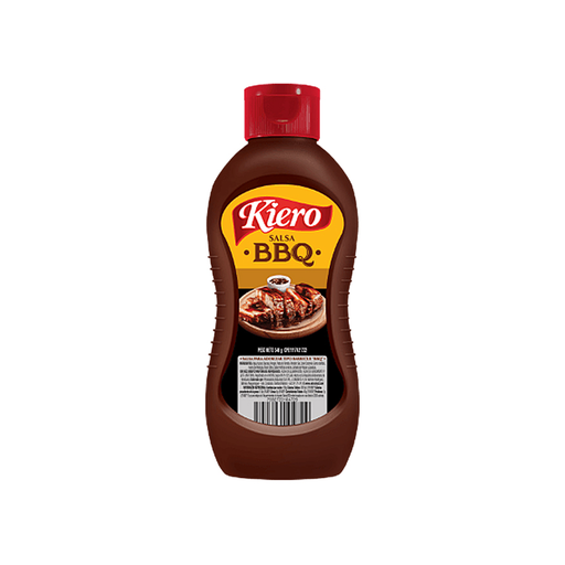 [7592723004180] Salsa BBQ Kiero de 215 gr