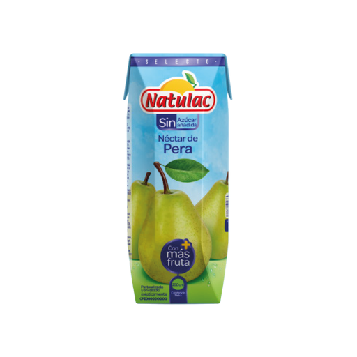 [7592396004005] Nectar de Pera Sin Azucar Natulac 250 ml