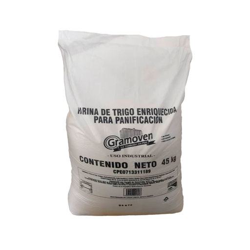 [7591049001378] Harina de Trigo Panadera Gramoven 45 Kg