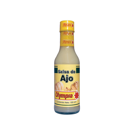 [7591221275207] Salsa de Ajo Olympia 150 ml