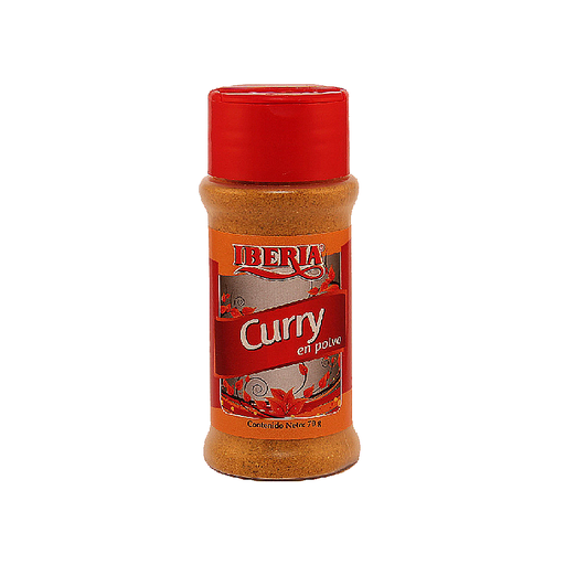 [7591221010433] Curry en Polvo Iberia 70 gr
