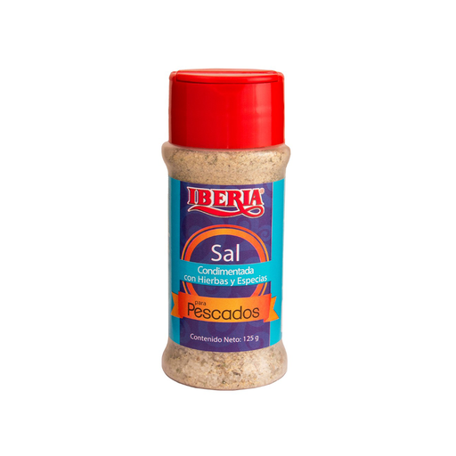 [7591221031360] Sal Condimentada para Pescados Iberia 125 gr