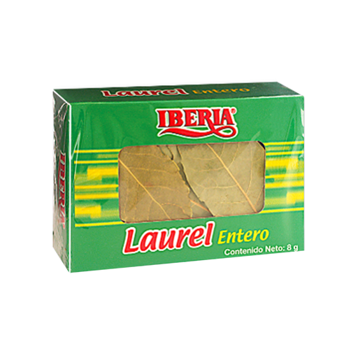 [7591221130582] Laurel Entero Iberia  8 gr (Presentacion en Caja)