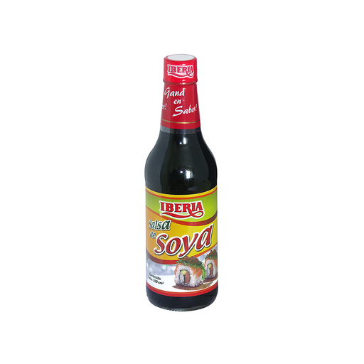 [7591221281116] Salsa de Soya Iberia 300 ml