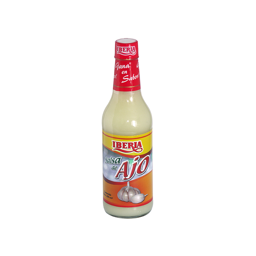 [7591221281123] Salsa de Ajo Iberia 300 ml