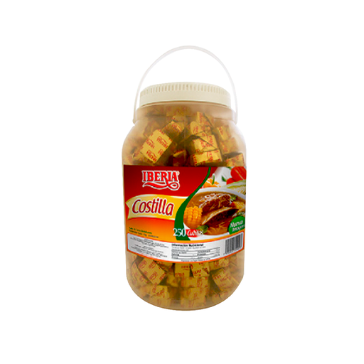 [7591221744093] Cubito de Costilla Iberia 3 kg  (250 Unidades)