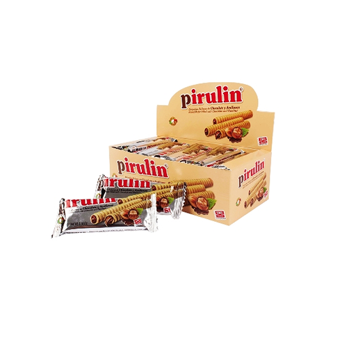 [7591675012991] Estuche Pirulin de Chocolate (3 Unidades) 16 gr